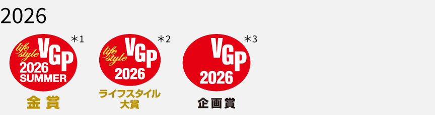 画像：受賞歴