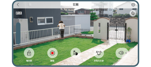 広い範囲を高画質（200万画素）で撮影