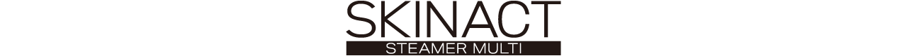 ロゴ：スキンアクト スチーマー マルチ
