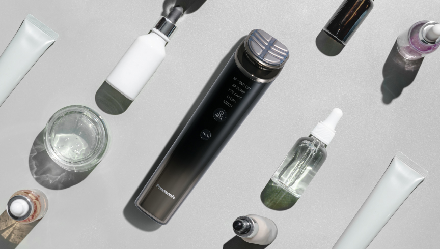 写真：EH-SR90と一緒に使える化粧品のイメージ