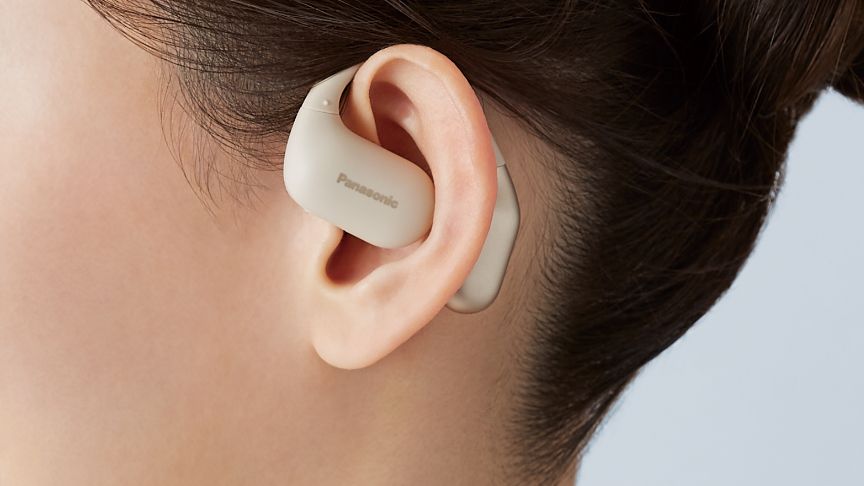 耳をふさがない「オープン型」により 快適な装着感を実現