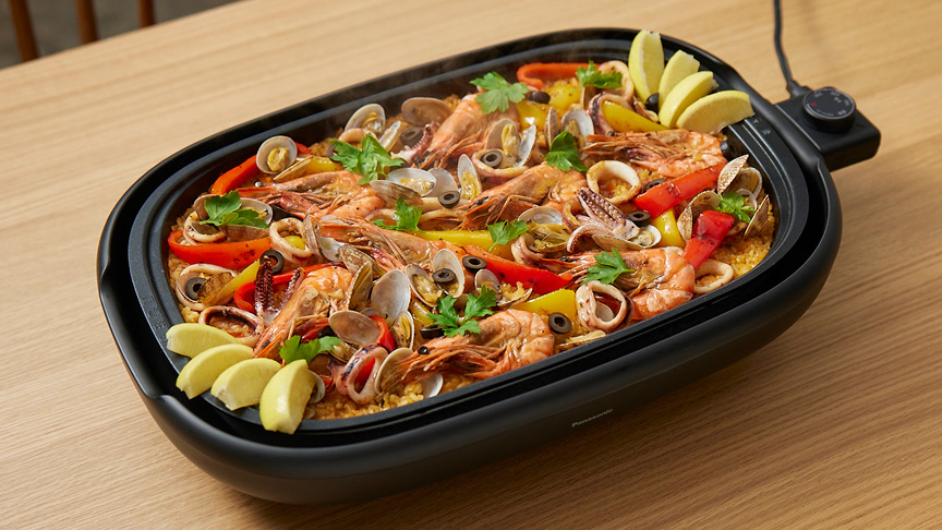 写真：パエリア