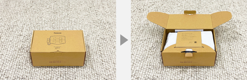 写真：EW-RA170の個装箱