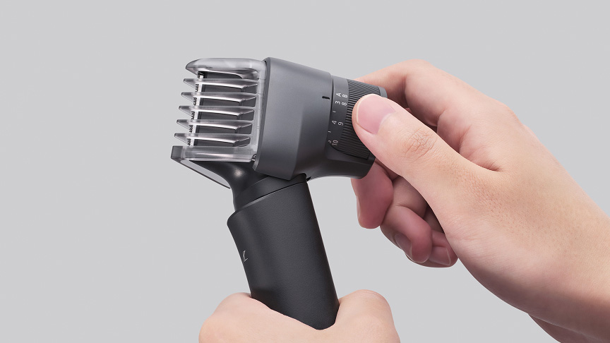 写真：長さそろえアタッチメント