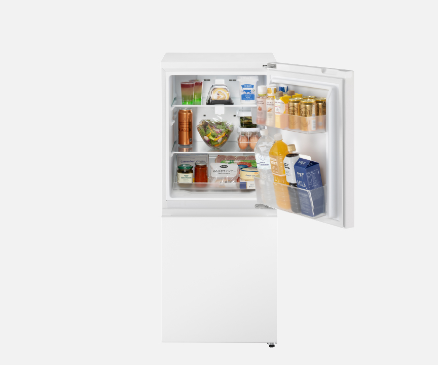 マットオフホワイト正面ドア開き