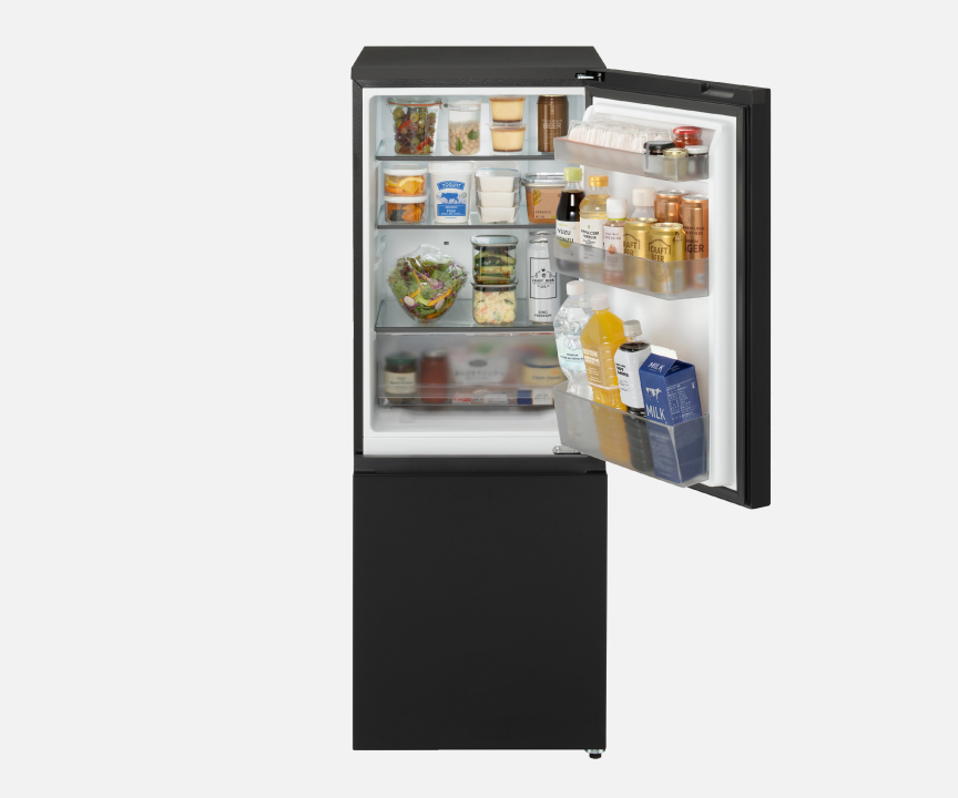 マットブラック正面ドア開き