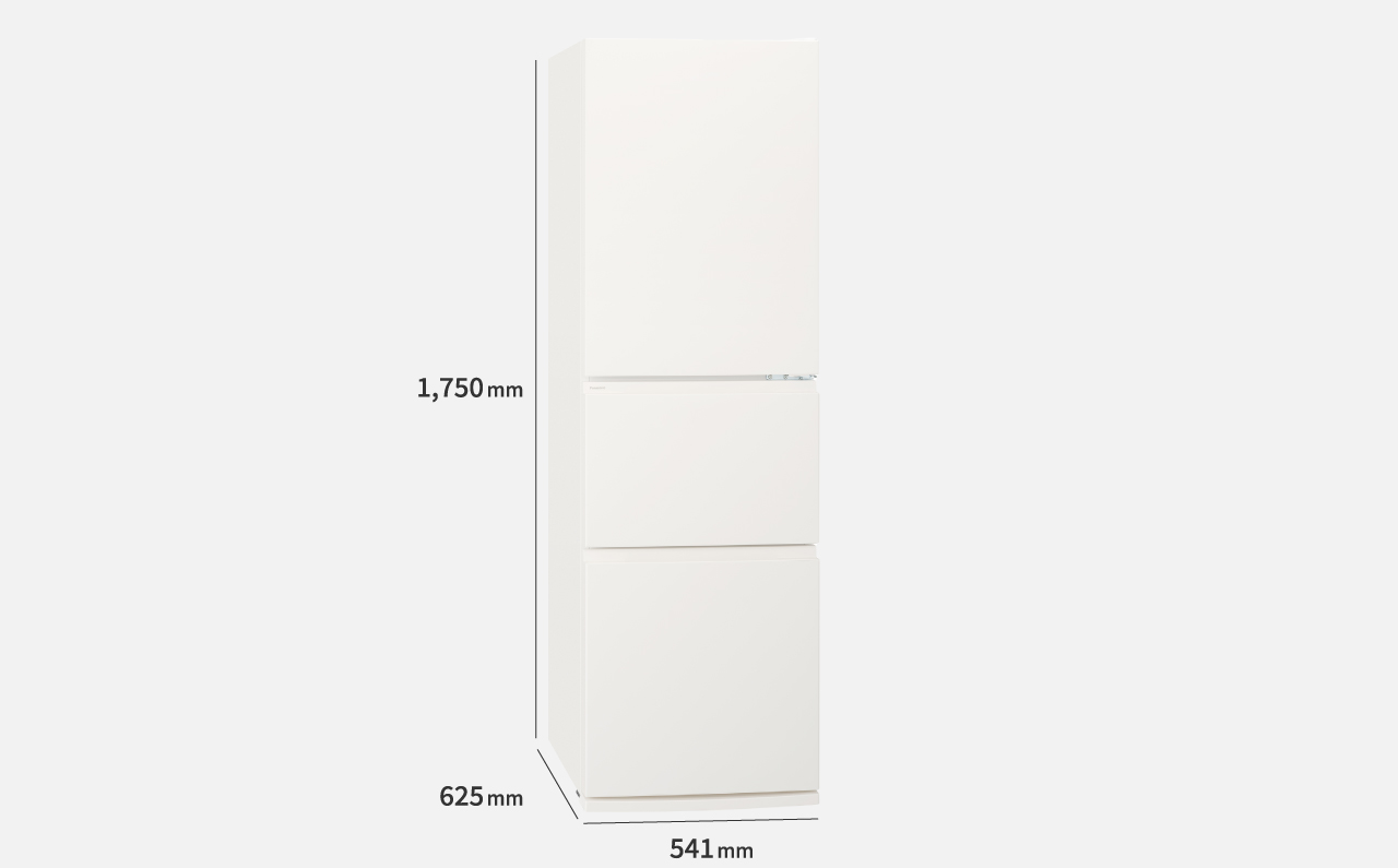 画像：マットホワイト寸法