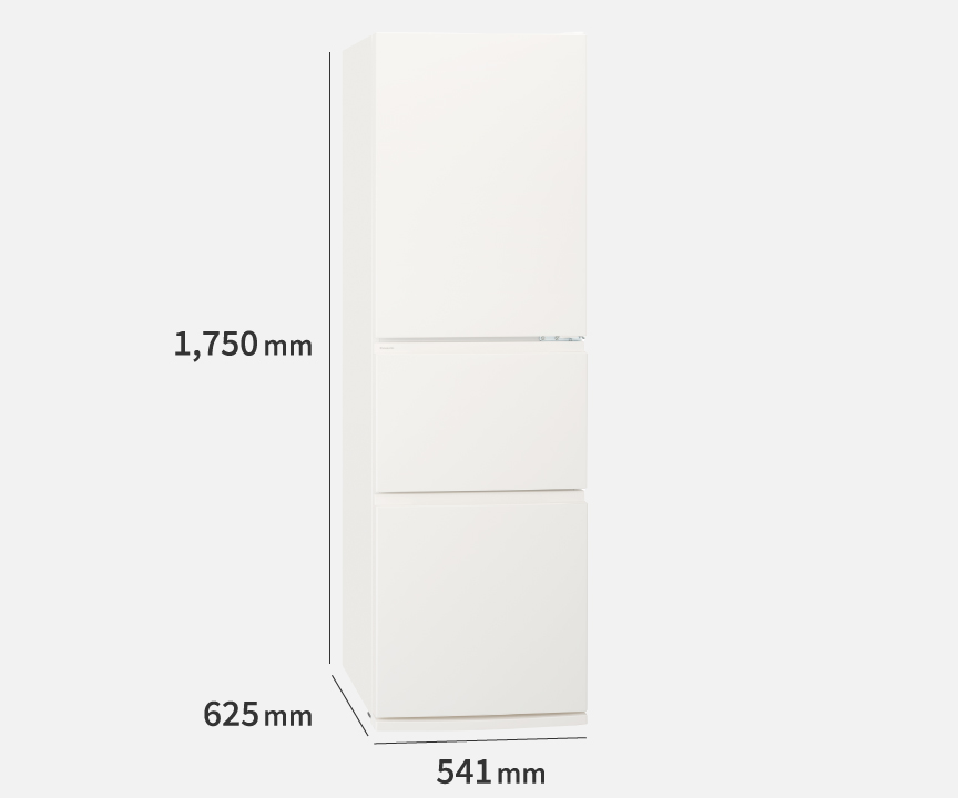 画像：マットホワイト寸法
