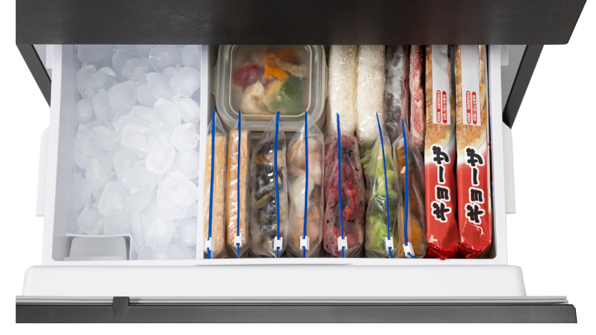 画像：冷凍室上段ケース