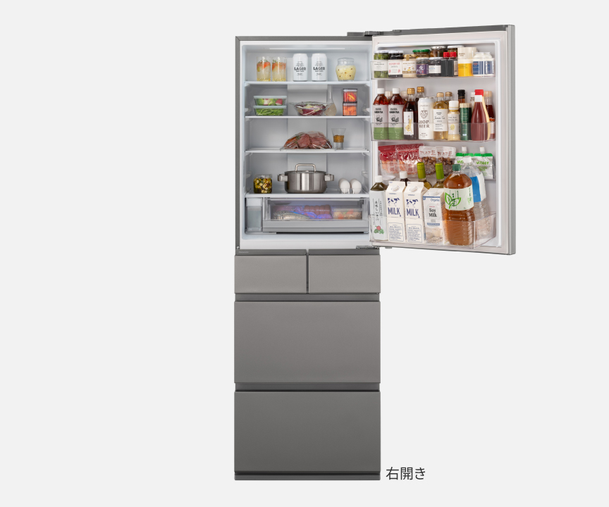 画像：シルバー正面ドア開き