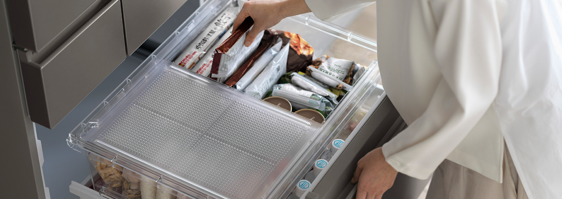 奥まで見えるフルオープン