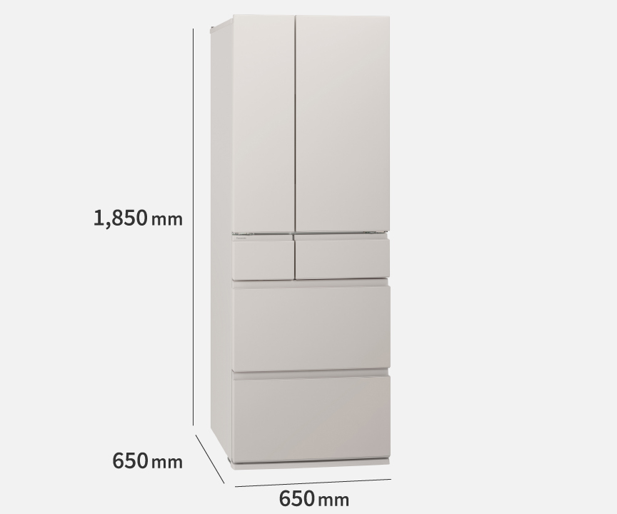 画像：マットライトベージュ寸法