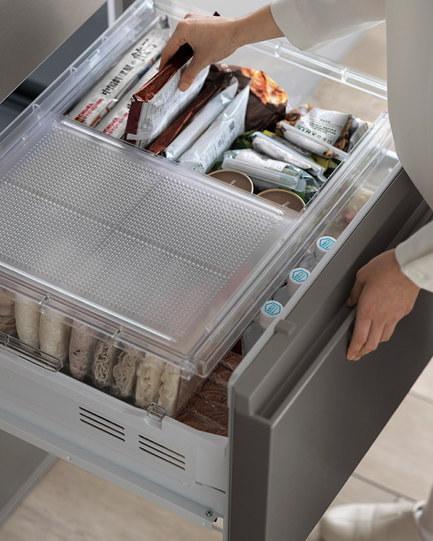 奥まで見えるフルオープン