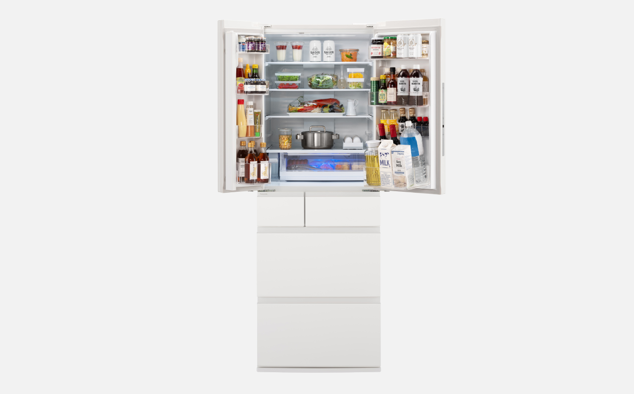 画像：パールホワイト扉開き