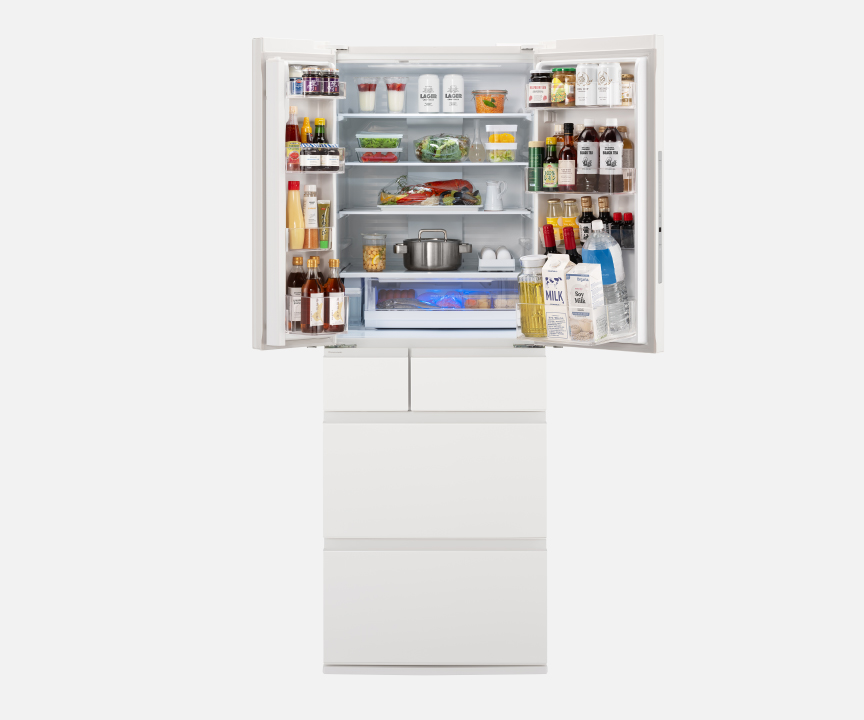 画像：パールホワイト扉開き