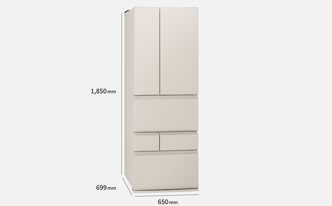 画像：マットライトベージュ寸法