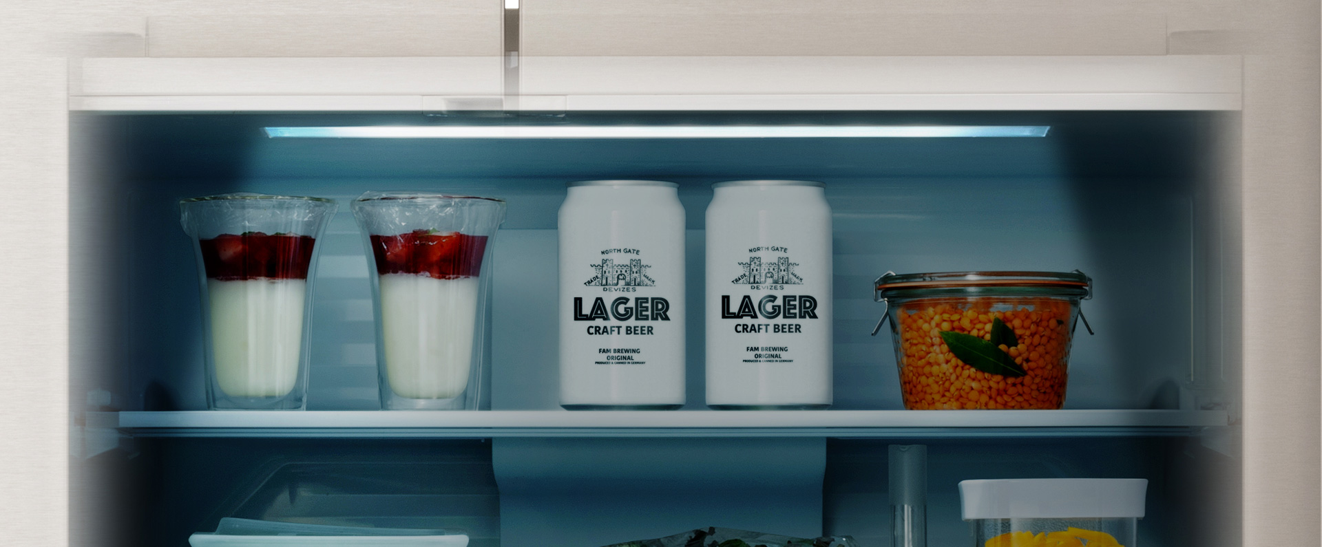 画像：冷蔵室庫内イメージ