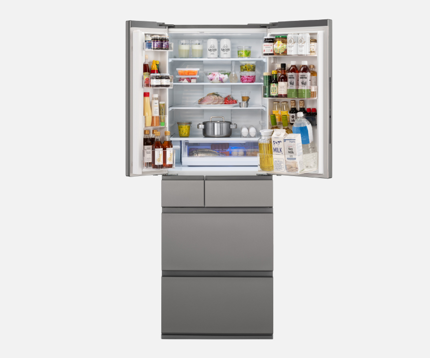 画像：シルバー正面ドア開き