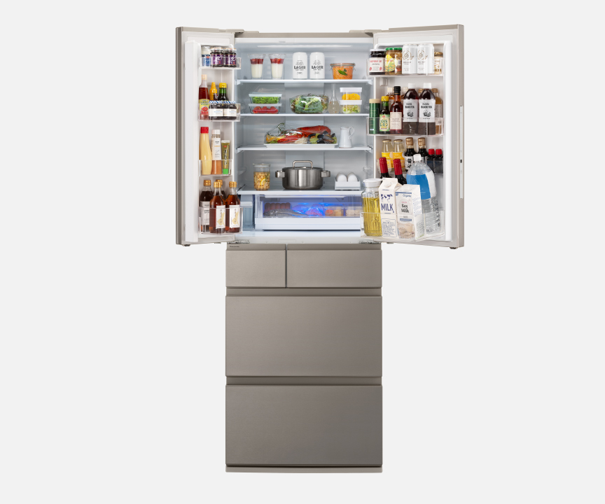 画像：ヘアラインシャンパン扉開き