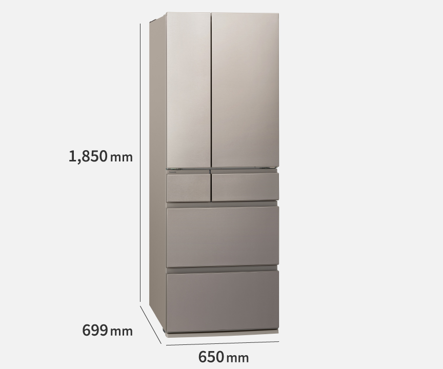 画像：ヘアラインシャンパン寸法