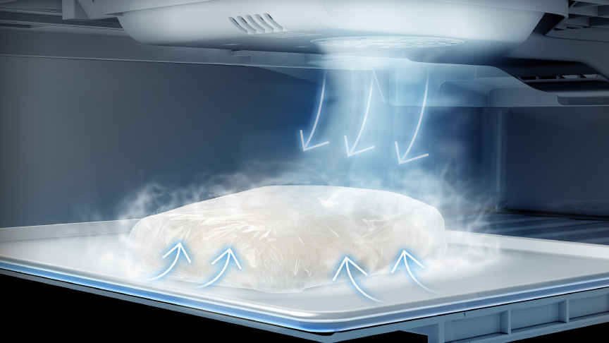 熱いまま急速冷凍