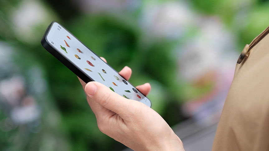 画像：スマホを操作しているイメージ