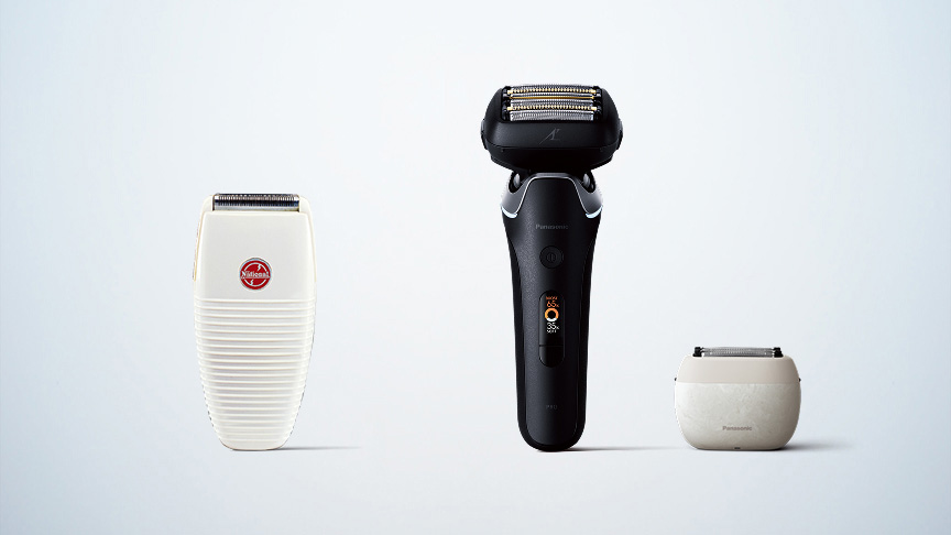 シェーバー事業70周年記念 シェーバーづくりは、70年を超えてその先へ