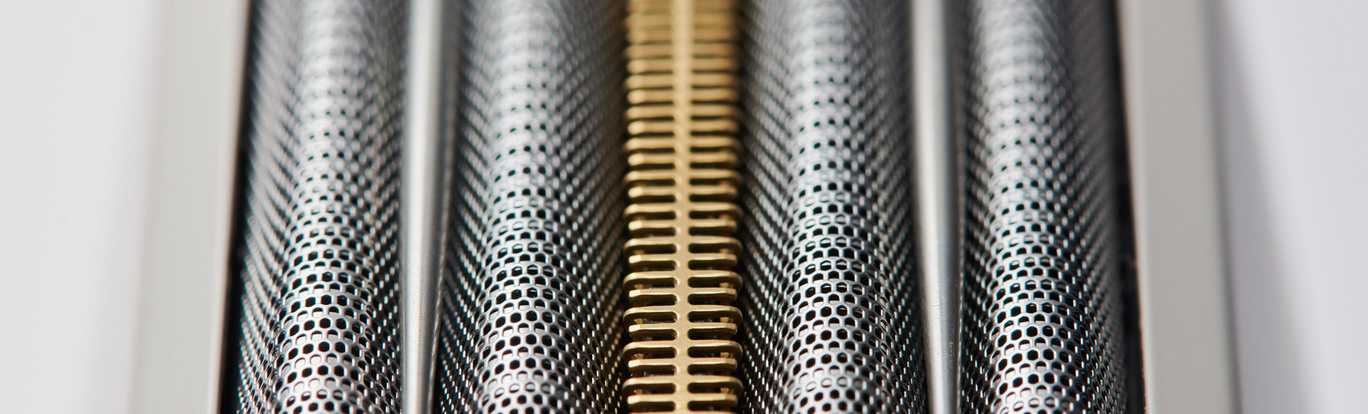 写真：シェーバーのヘッドを拡大した様子