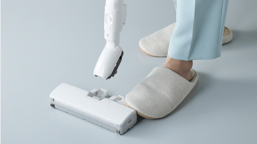 写真：子ノズルを取り出す様子