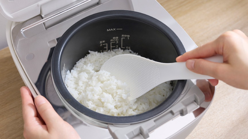 画像：保温しているごはん