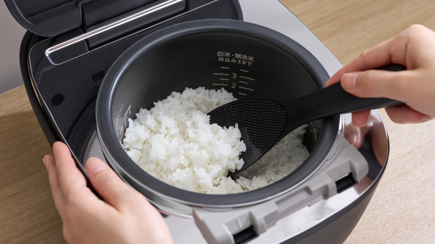 画像：保温しているごはん