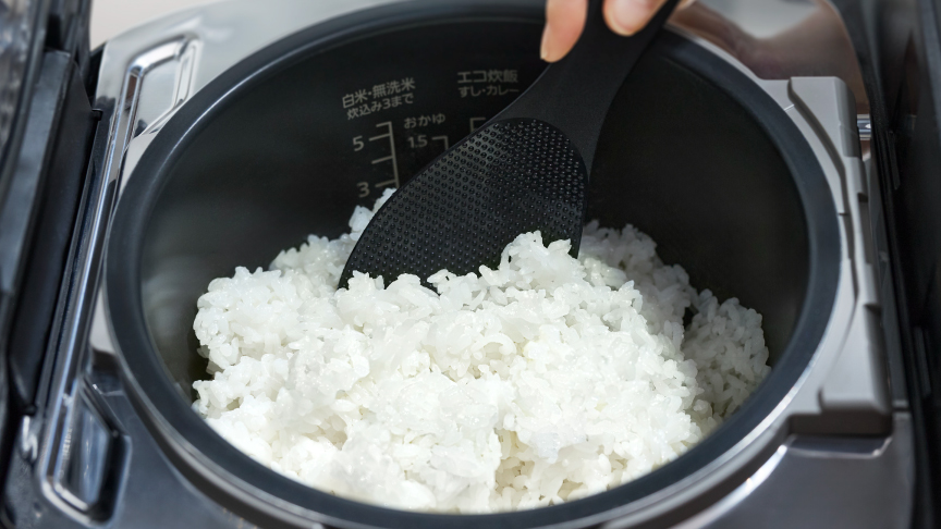 画像：保温しているごはん