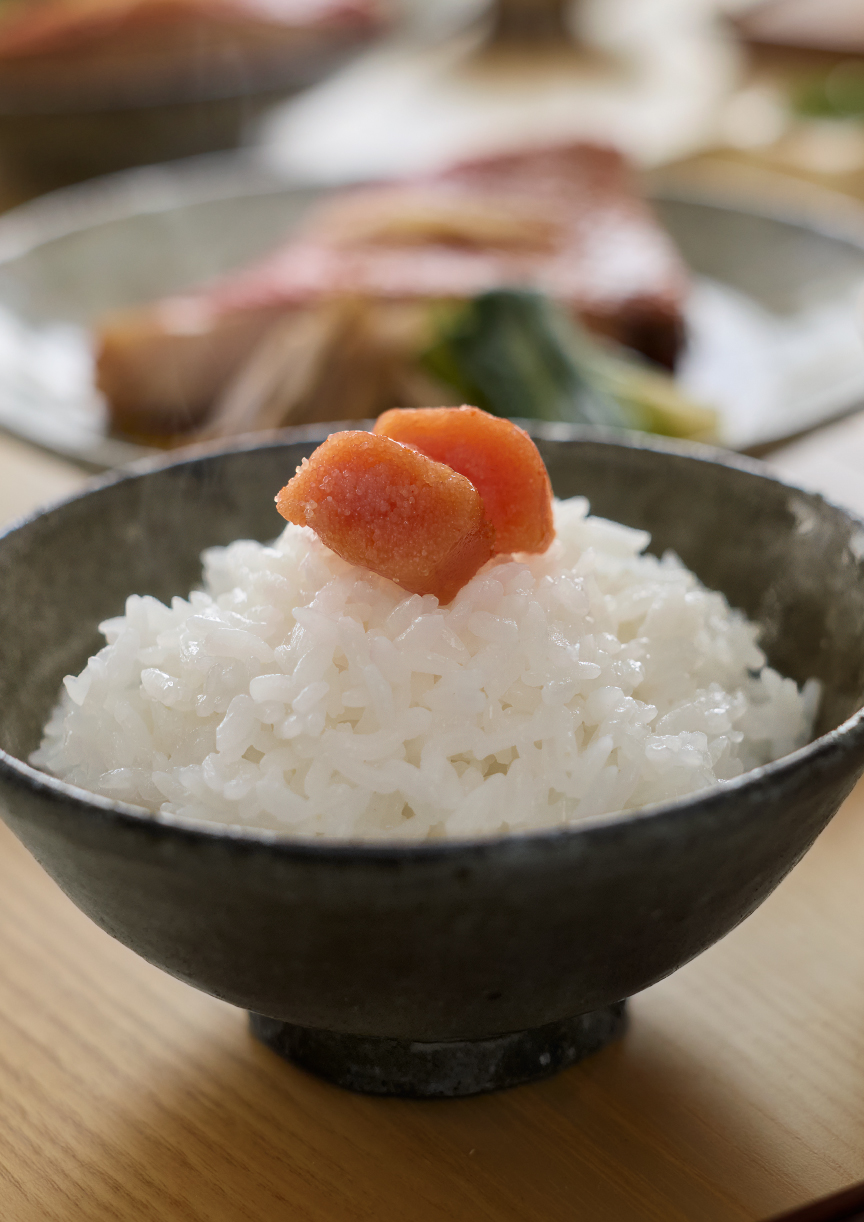 イメージ：便利なコース・メニューで炊いたごはん