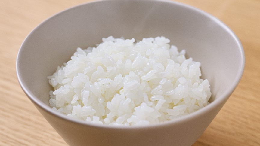 イメージ：高速コースで炊いたごはん