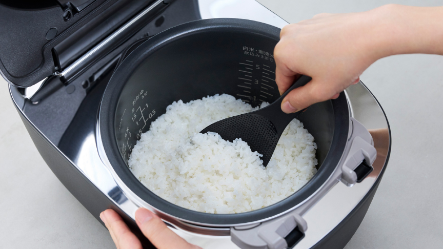 画像：保温しているごはん