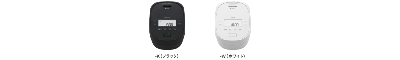 SR-N610E-K(ブラック)、SR-N610E-W(ホワイト)
