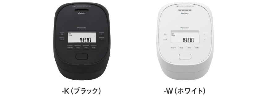 SR-N610E-K(ブラック)、SR-N610E-W(ホワイト)
