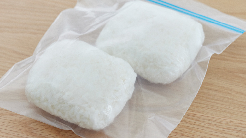 イメージ：冷凍用ごはんコースで炊いて保存した冷凍ごはん