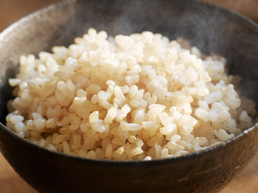 画像：玄米ごはん