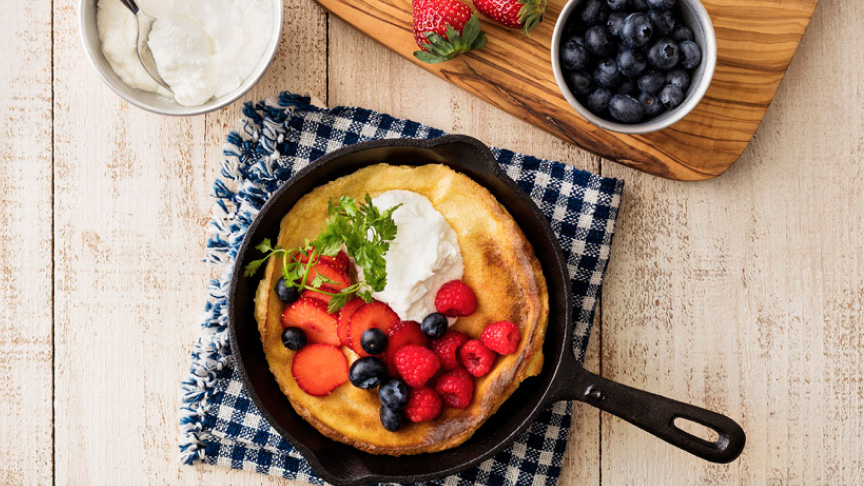 写真：ダッチベイビー・スキレット