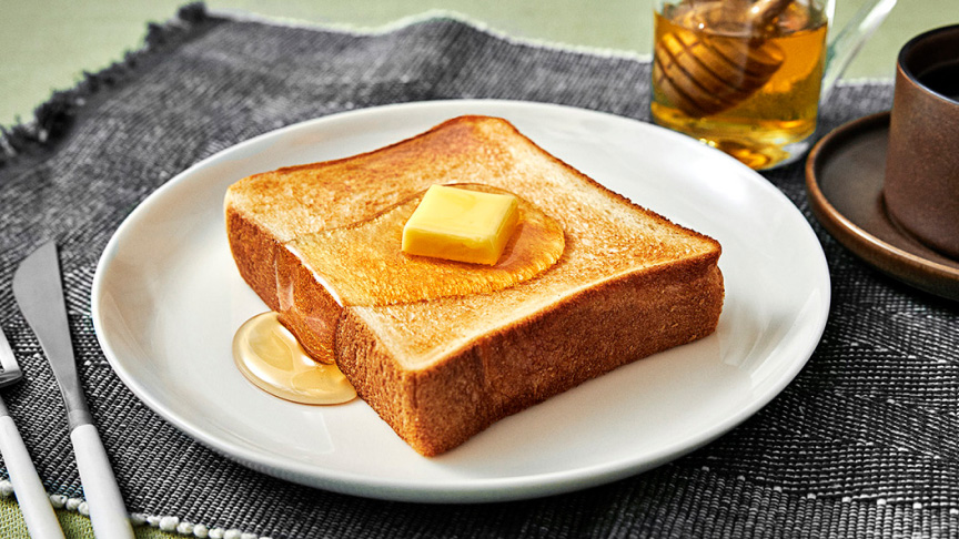 写真：厚切りトースト