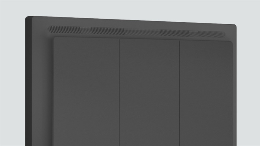 マットフィニッシュを採用