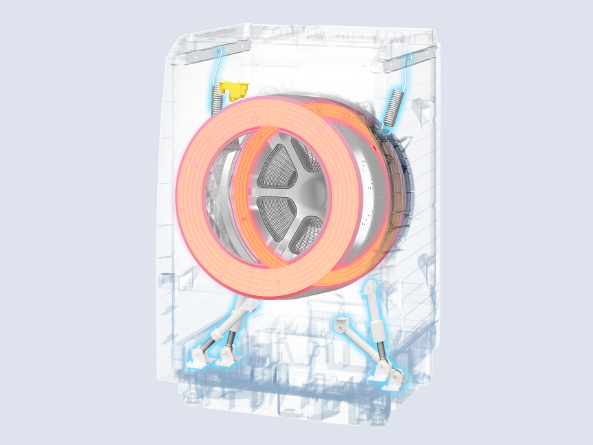 特長：低振動設計​へのリンク