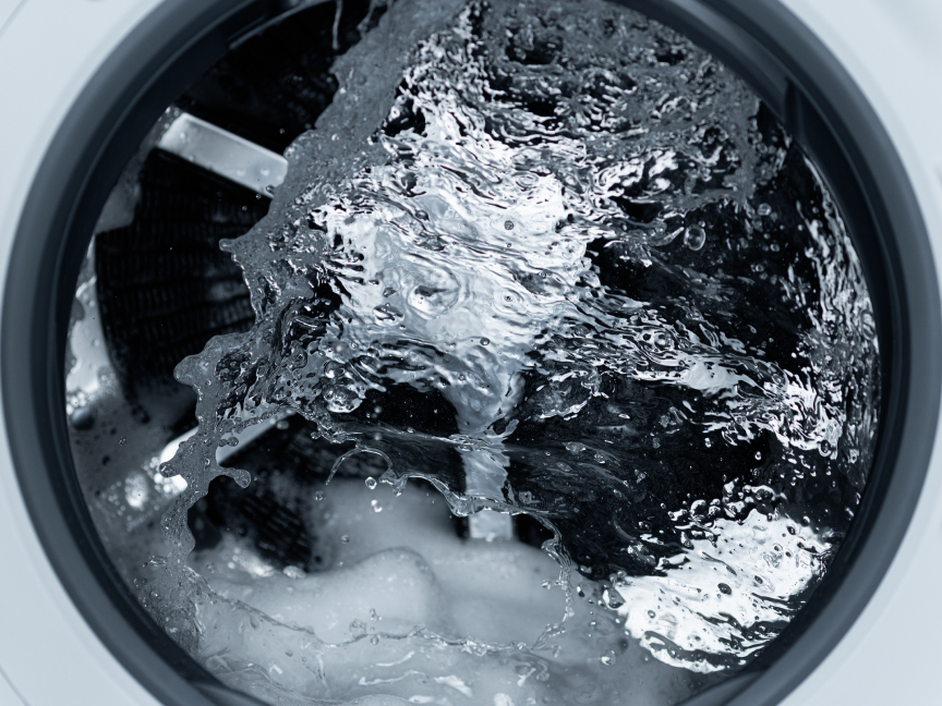 LXシリーズ特長：スゴ落ち泡洗浄