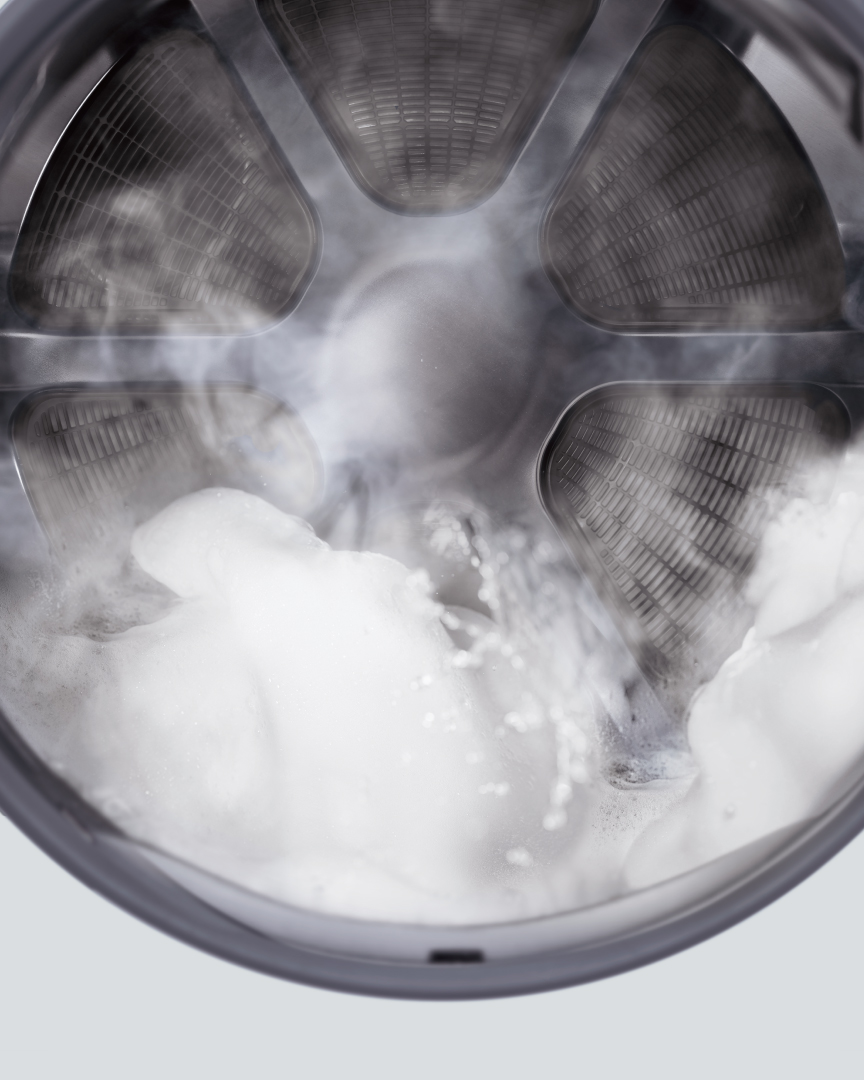 イメージ：スゴ落ち温水泡洗浄