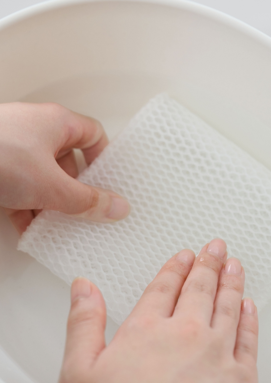 フィルタ―お手入れの画像です。使いやすい便利な機能へリンクします。