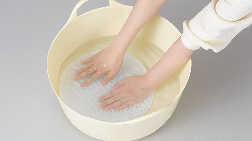 フィルタ―お手入れの画像です。使いやすい便利な機能へリンクします。