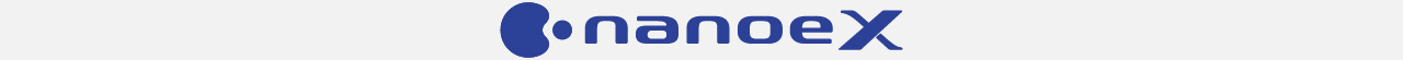 ナノイーXのロゴです