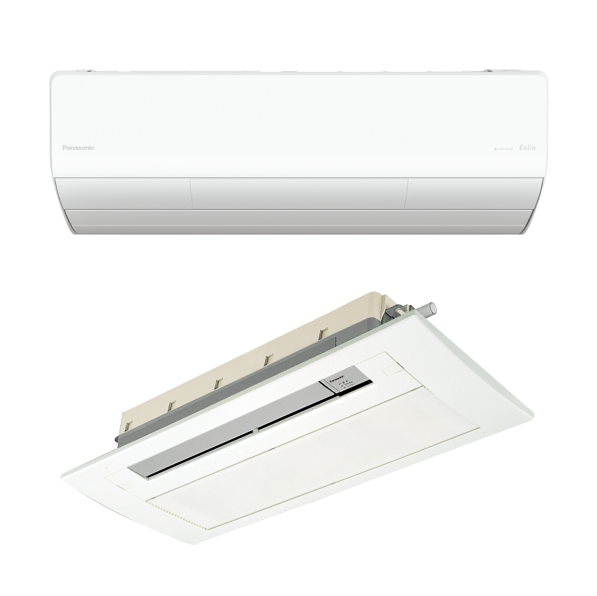 ルームエアコン、ビルトインエアコン、マルチエアコン