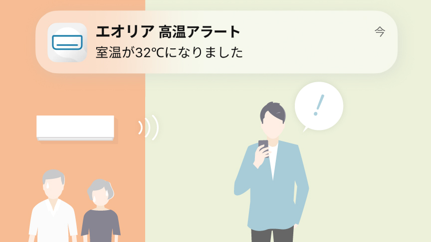 エオリア　高温アラート